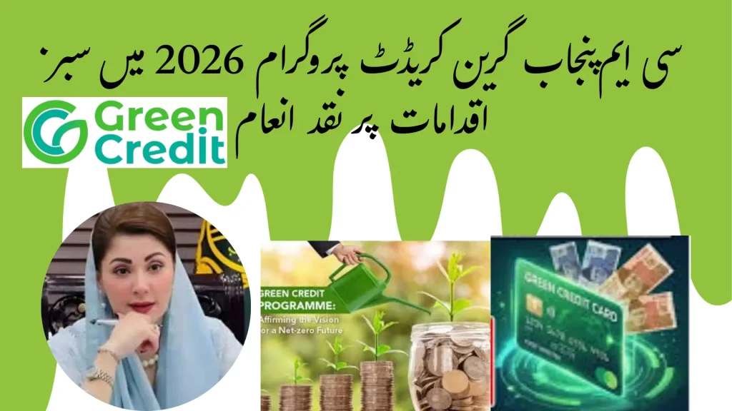 CM Punjab Green Credit Program